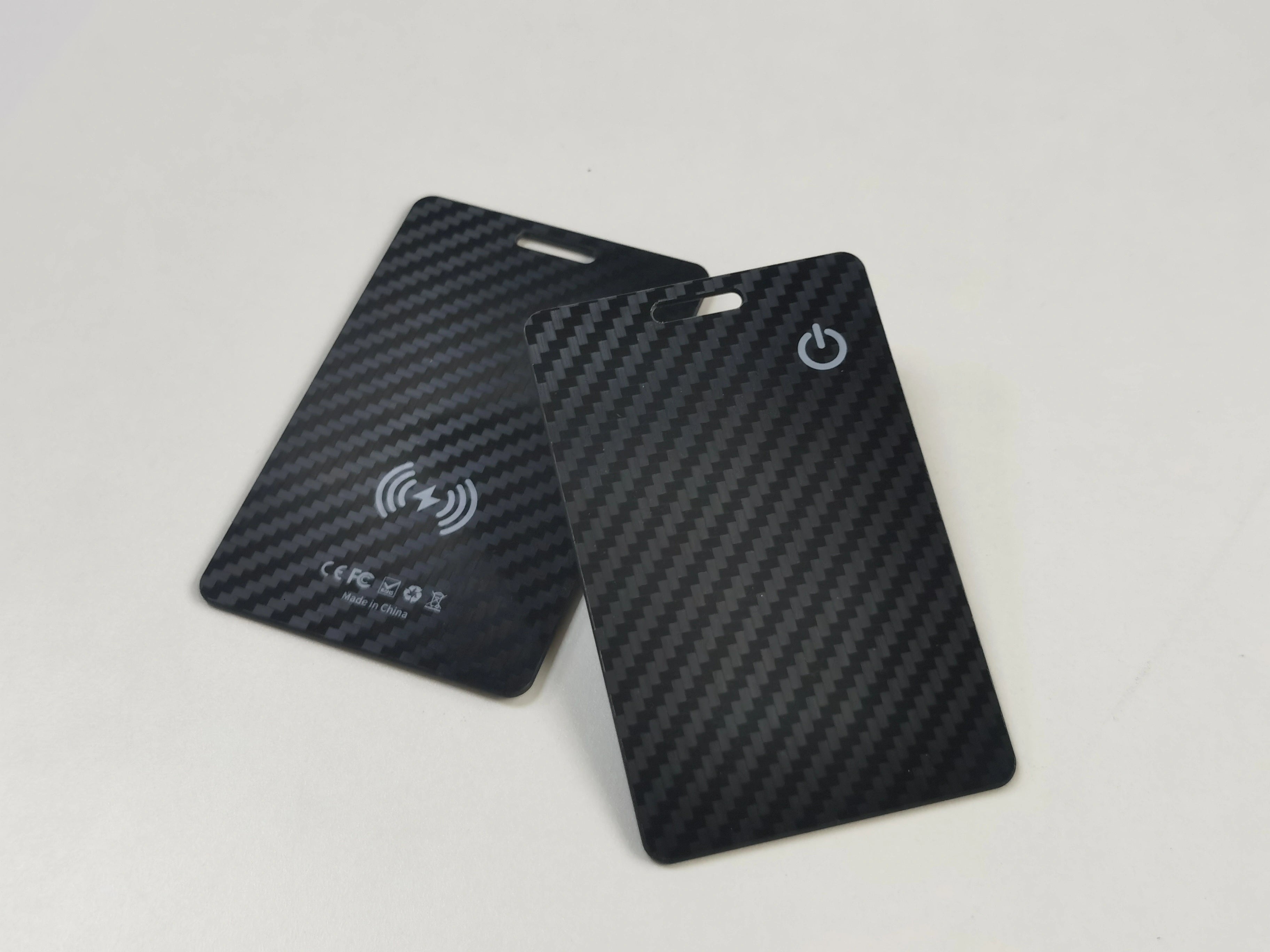 Slim Card Tracker for Wallet, Keys & Bags — Find My Compatible