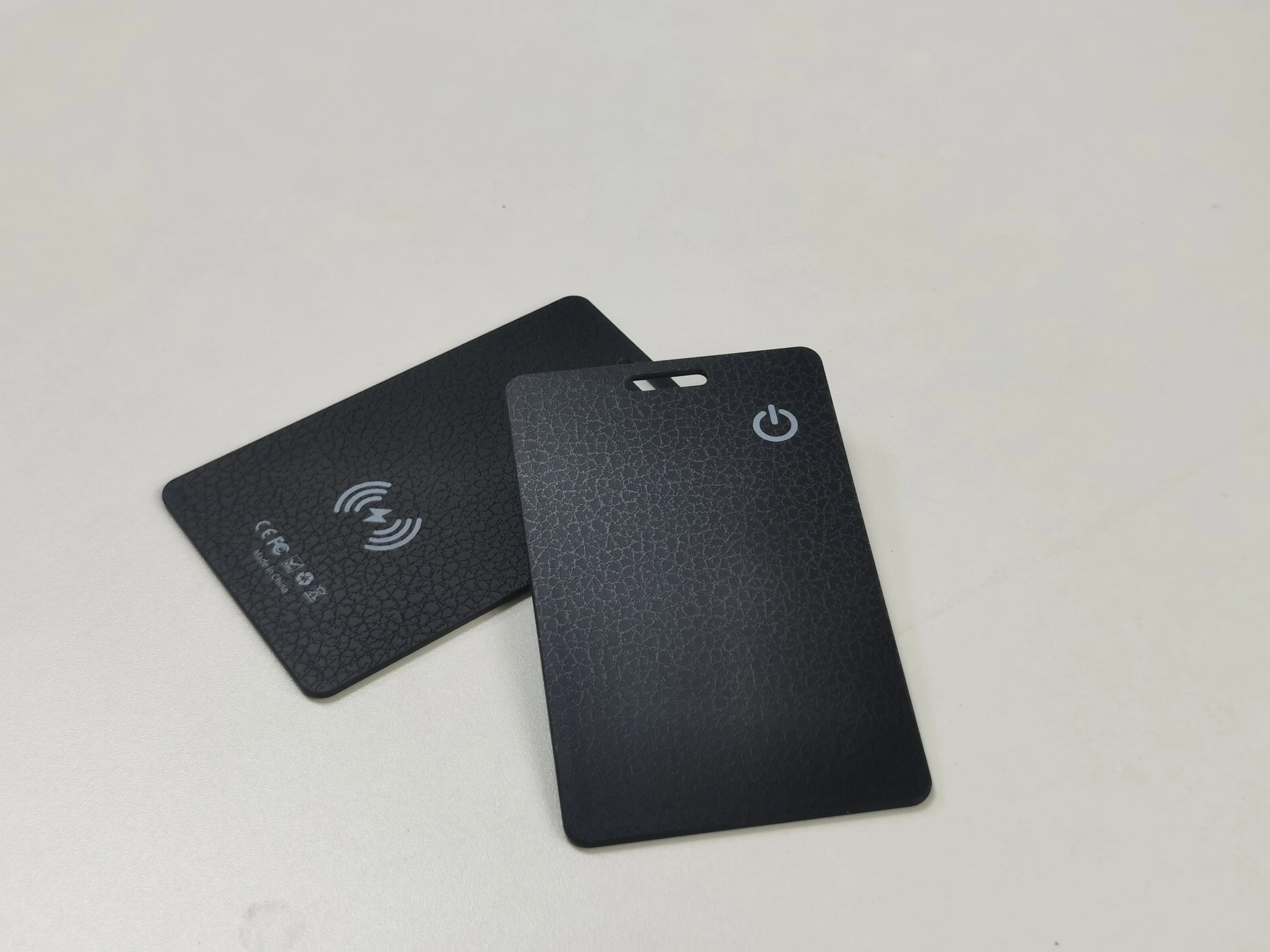 Slim Card Tracker for Wallet, Keys & Bags — Find My Compatible